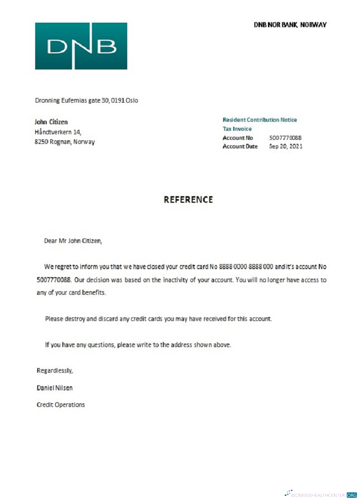 Download Norway DNB closure reference Photoshop template